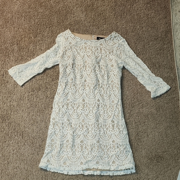 R&N Studio Lace Overlay Dress - Picture 1 of 6